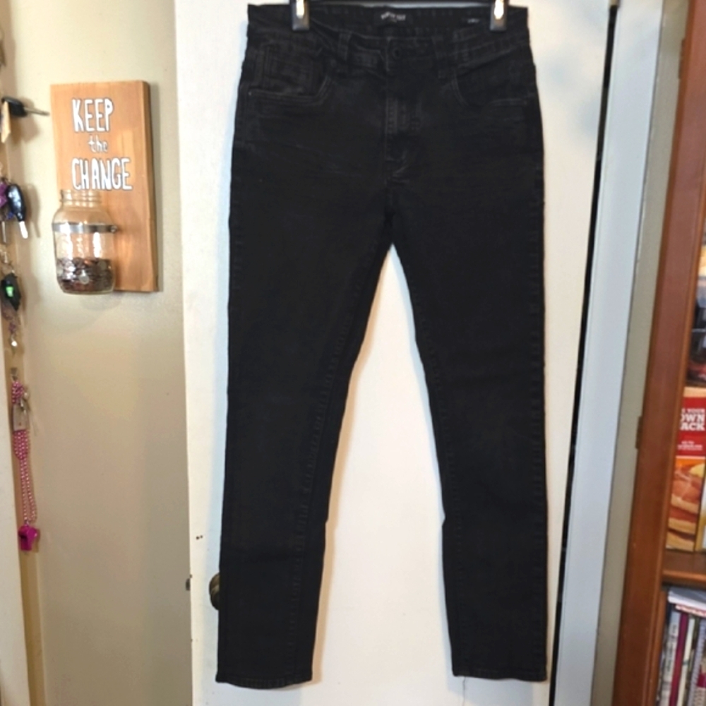 Kenneth Cole Men's Dark Skinny Jeans